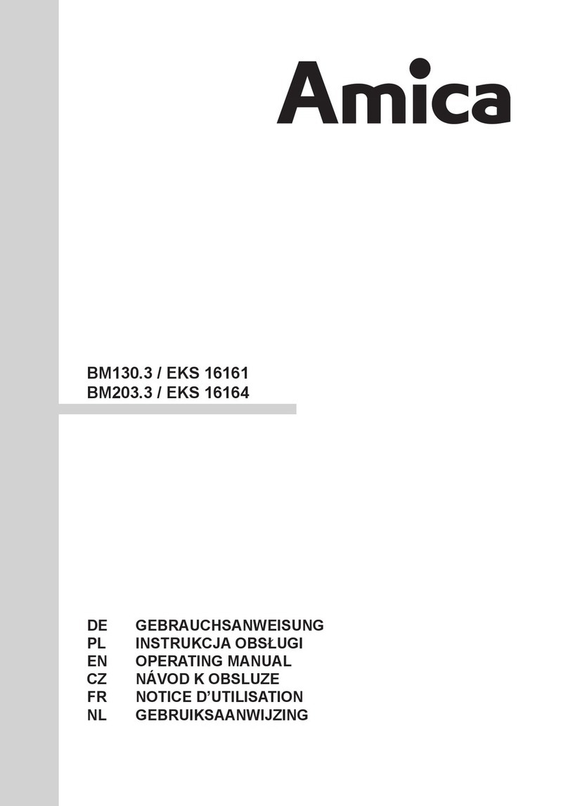 Amica BM203.3 operating manual