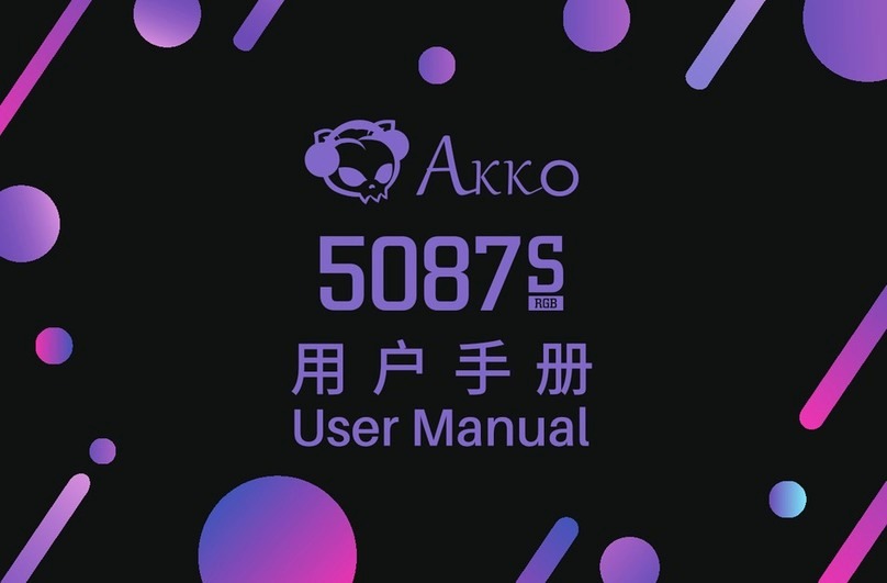 Akko 5087S user manual