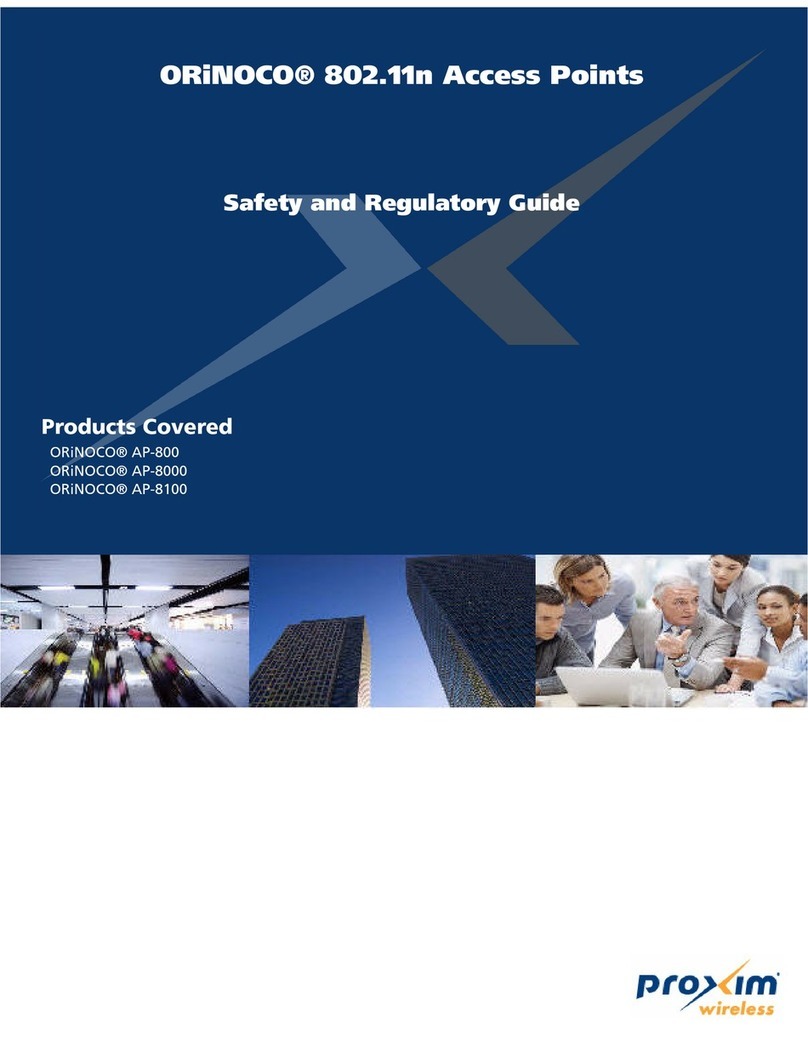 Proxim ORiNOCO AP-800-US Owner's manual