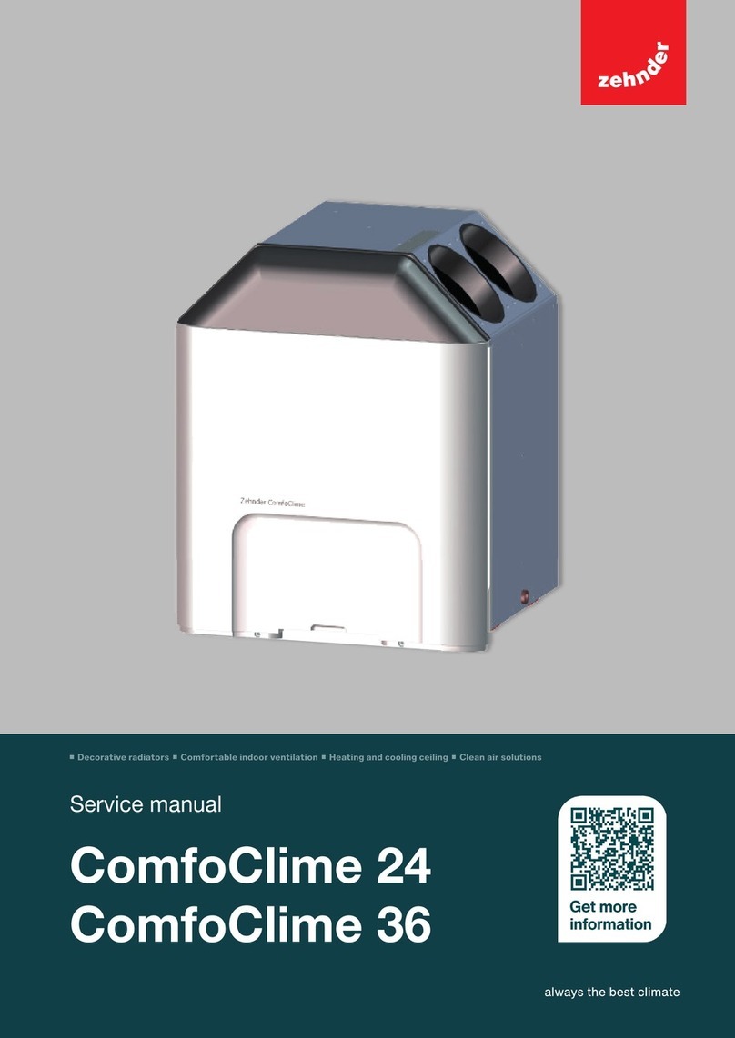 Zehnder Rittling ComfoClime 24 User manual