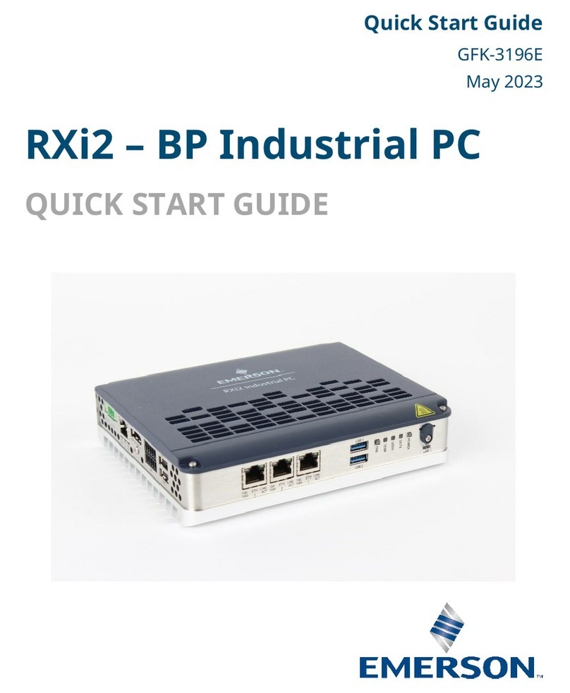 Emerson RXi2 User manual