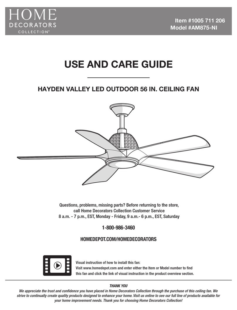 Home Decorators Collection HAYDEN VALLEY User manual