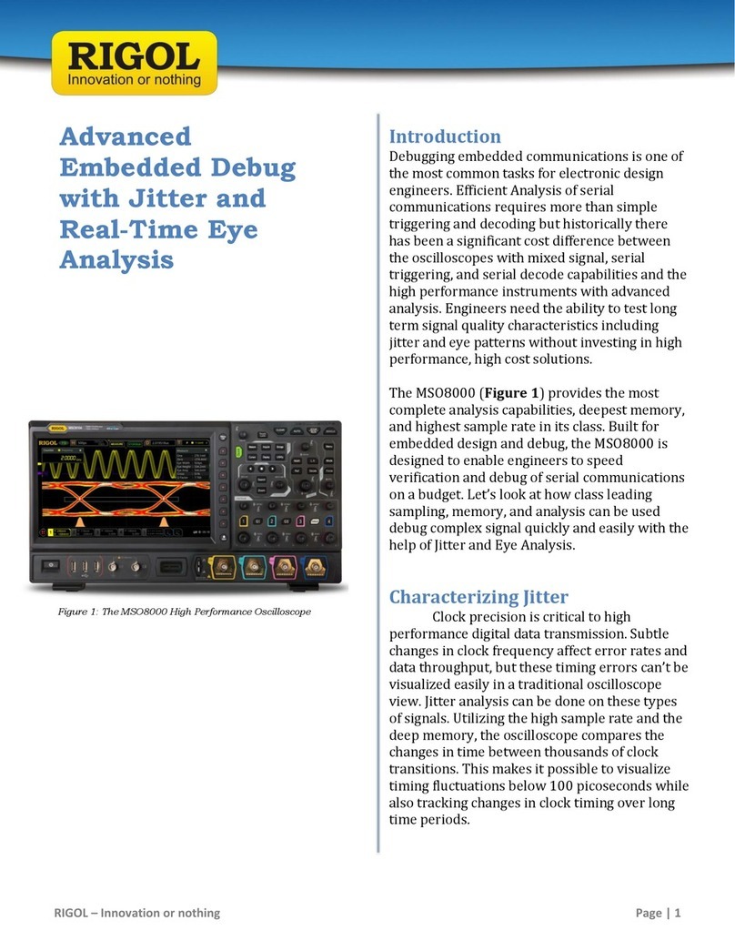 Rigol MSO8000 Series manual