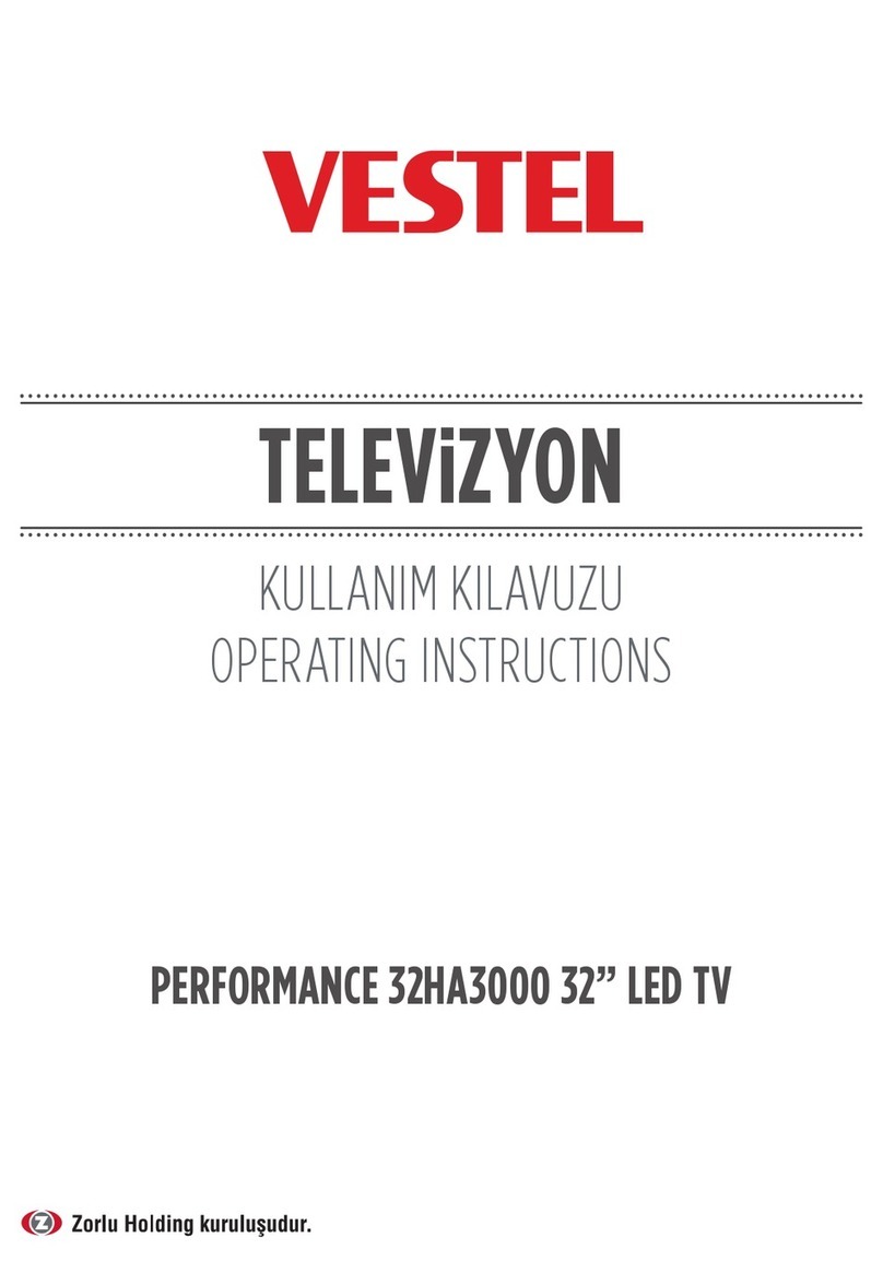 VESTEL PERFORMANCE 32HA3000 User manual