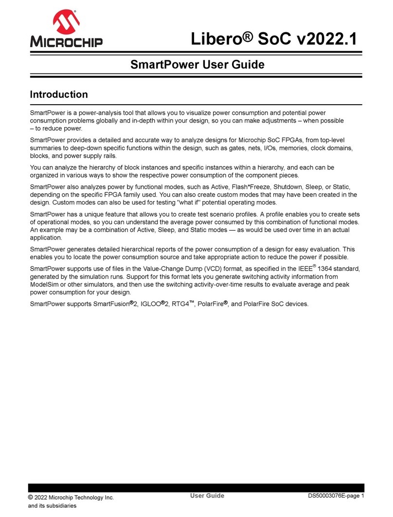 Microchip Technology Libero SoC v2022.1 user guide