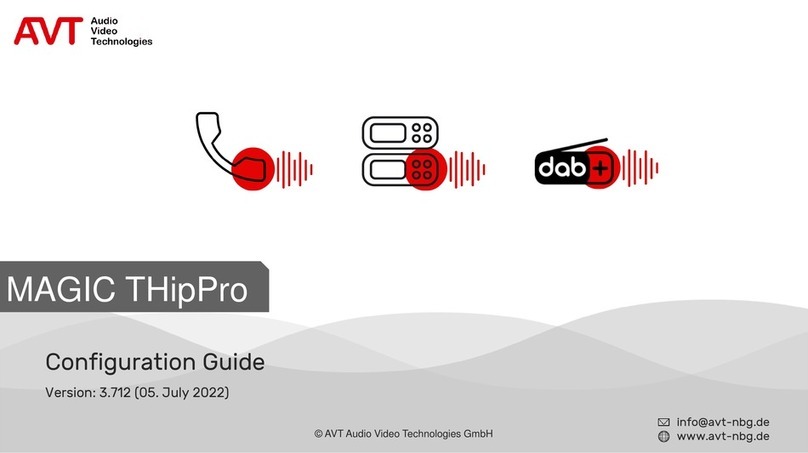 AVT MAGIC THipPro User manual