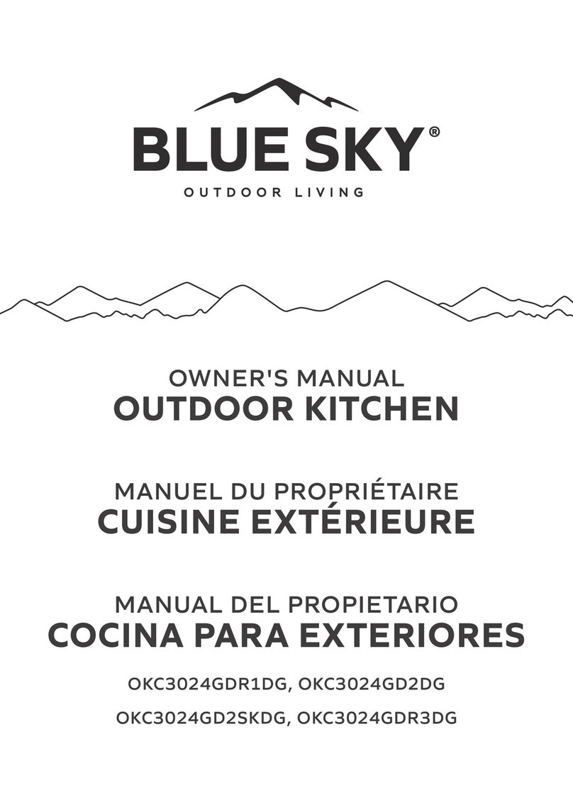 Bluesky OKC3024GDR1DG owner's manual