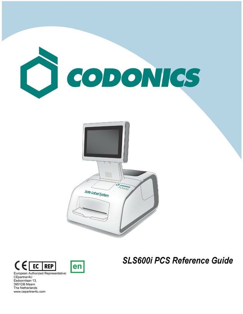 Codonics SLS600i User manual