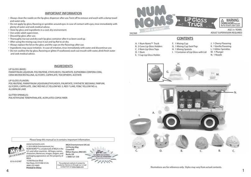 MGA Entertainment Num Noms 542360 quick start