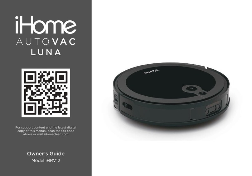 iHome AUTOVAC LUNA owner's guide