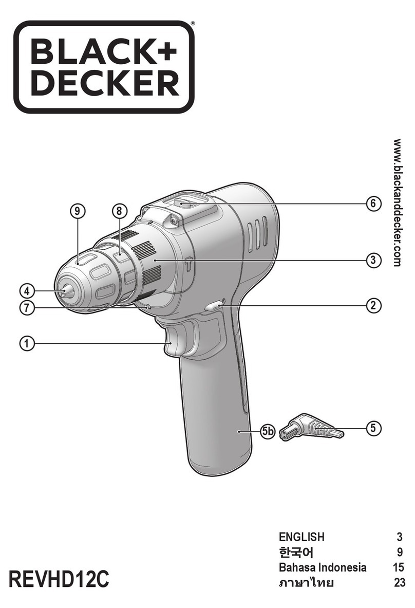 Black & Decker REVHD12C User manual