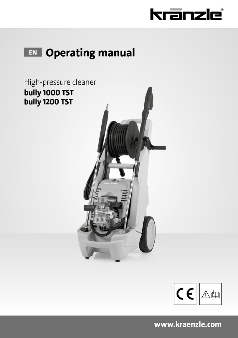 Kranzle bully 1000 TST User manual