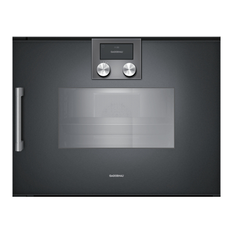 Gaggenau BSP 260 User manual