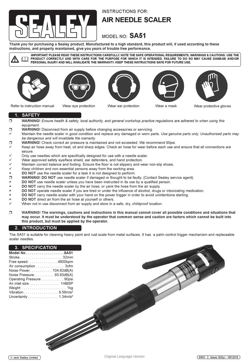 Sealey SA51 User manual