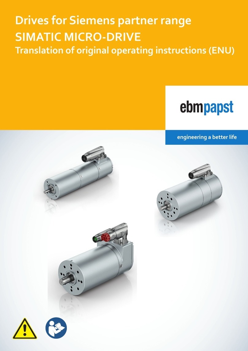 Ebmpapst ECI-42 K1 Series Translation of original operating instructions