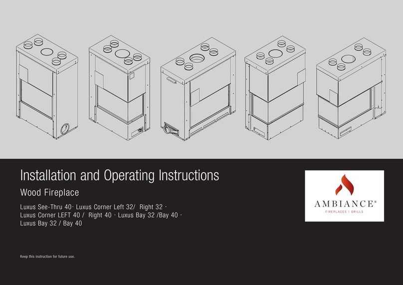 ambiance Luxus See-Thru 40 Installation and operating instructions ambiance Luxus See-Thru 40 Installation and operating instructions