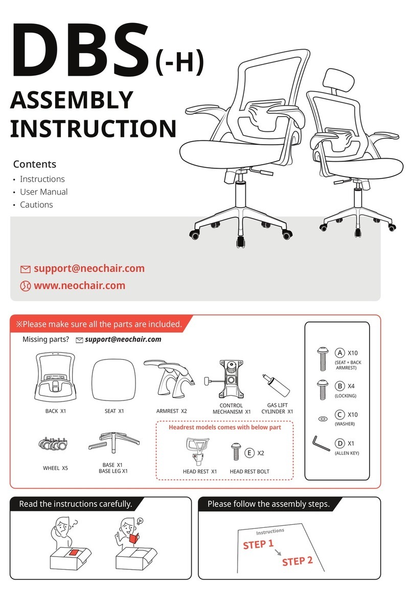 Neo Chair DBS Assembly instruction