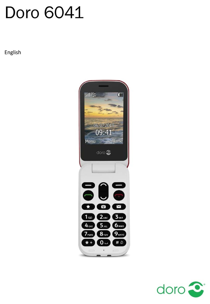 Doro 6041 User manual