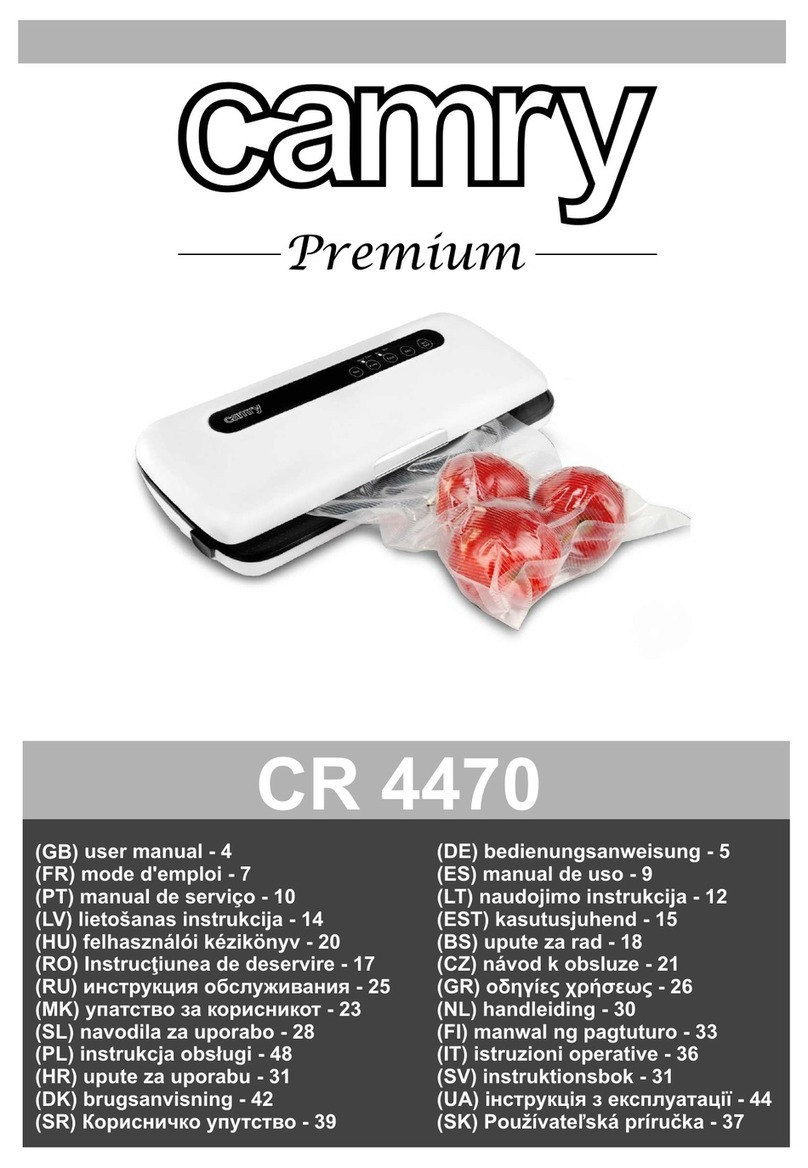 camry CR 4470 User manual camry CR 4470 User manual