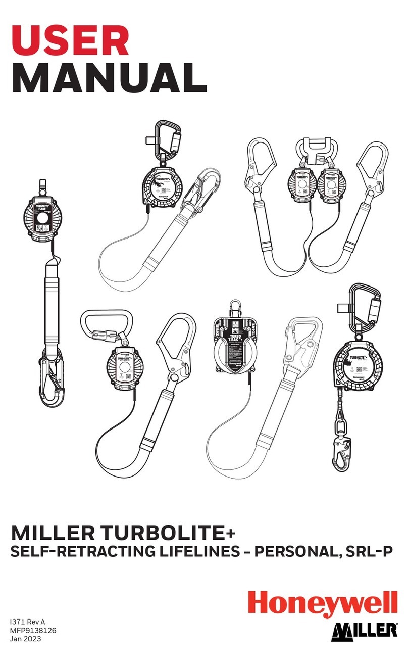 Honeywell MILLER TURBOLITE+ Series User manual