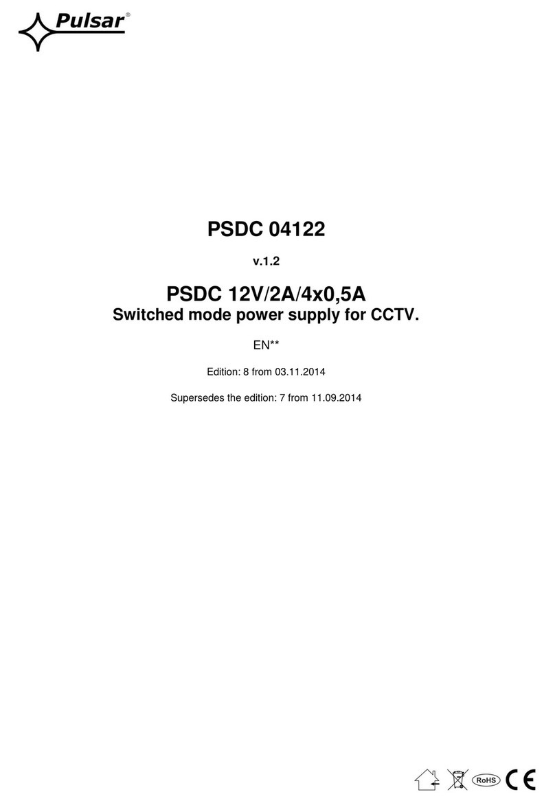 Pulsar PSDC 04122 manual