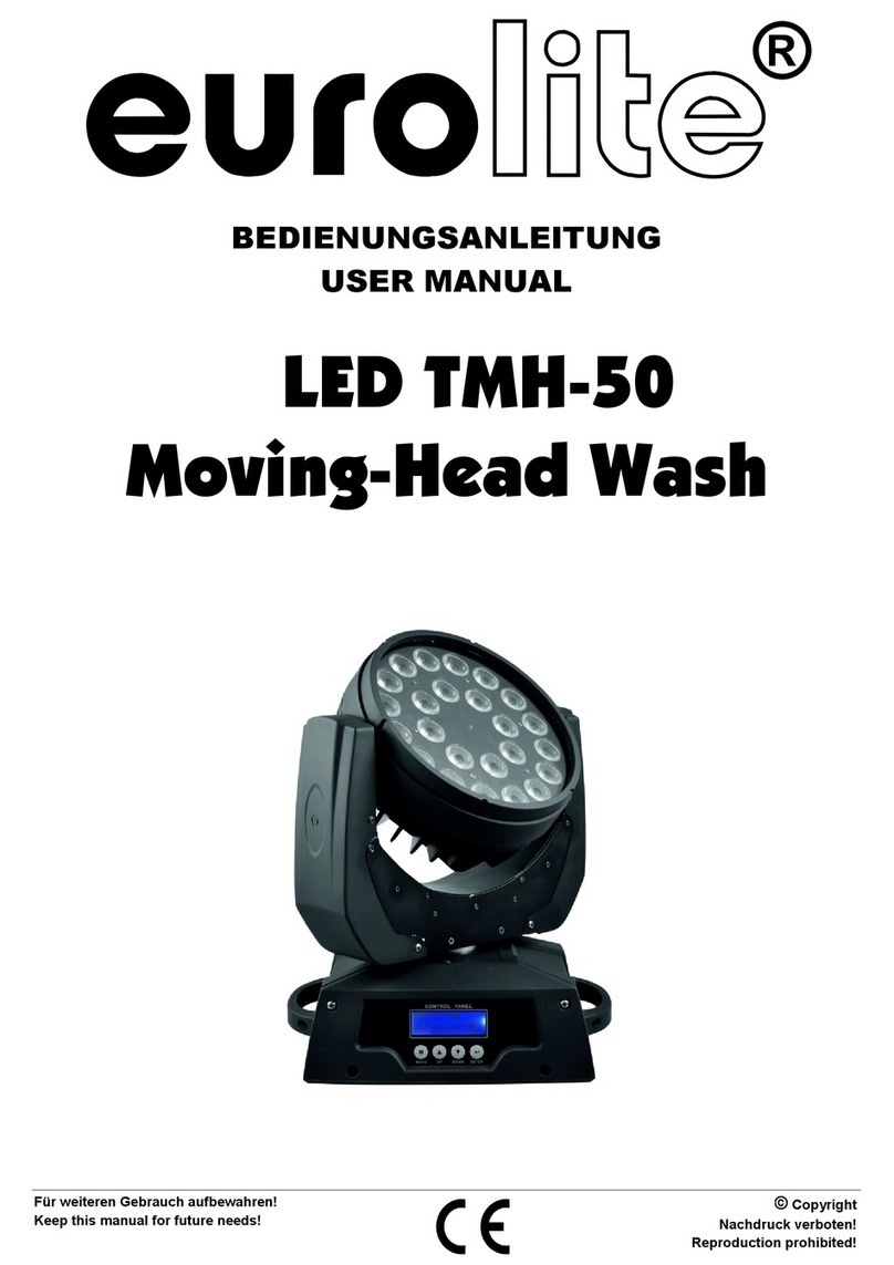 EuroLite LED TMH-50 user manual