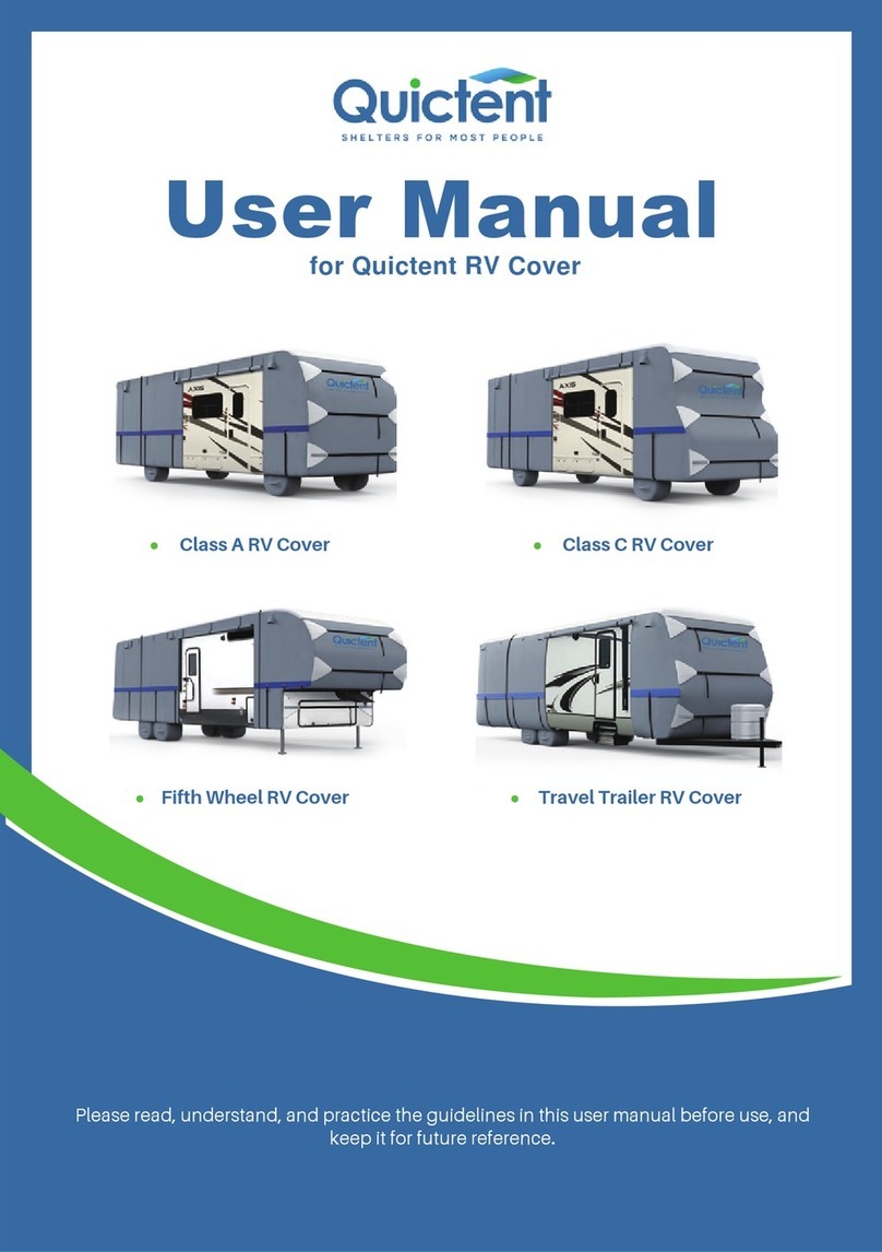 Quictent Class A RV Cover user manual