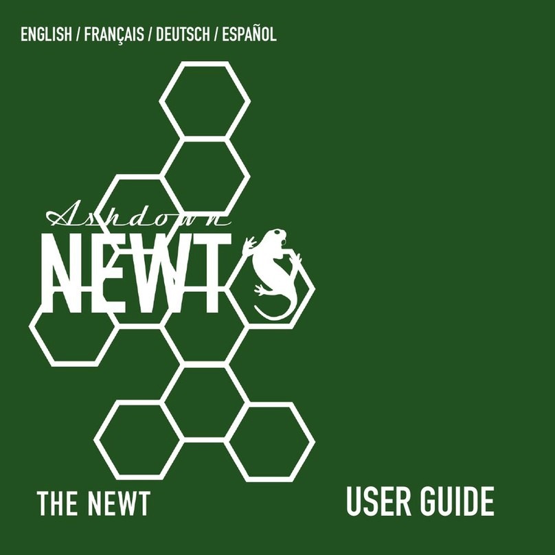 Ashdown THE NEWT user guide