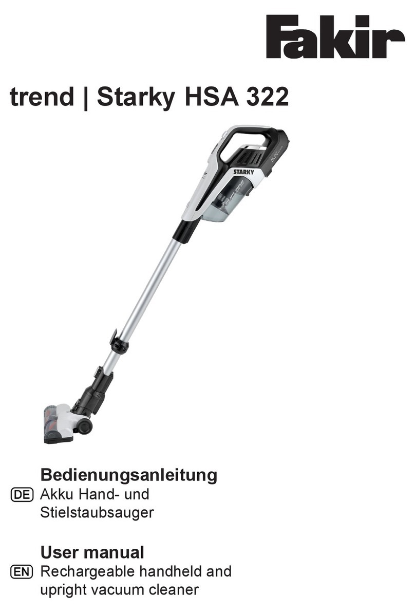 Fakir Trend Starky HSA 322 User manual