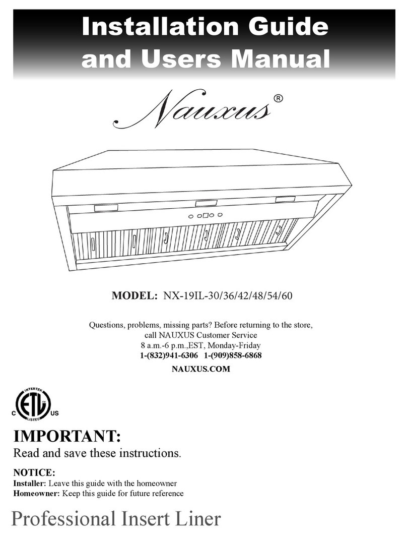 Nauxus NX-19IL-30 Assembly instructions