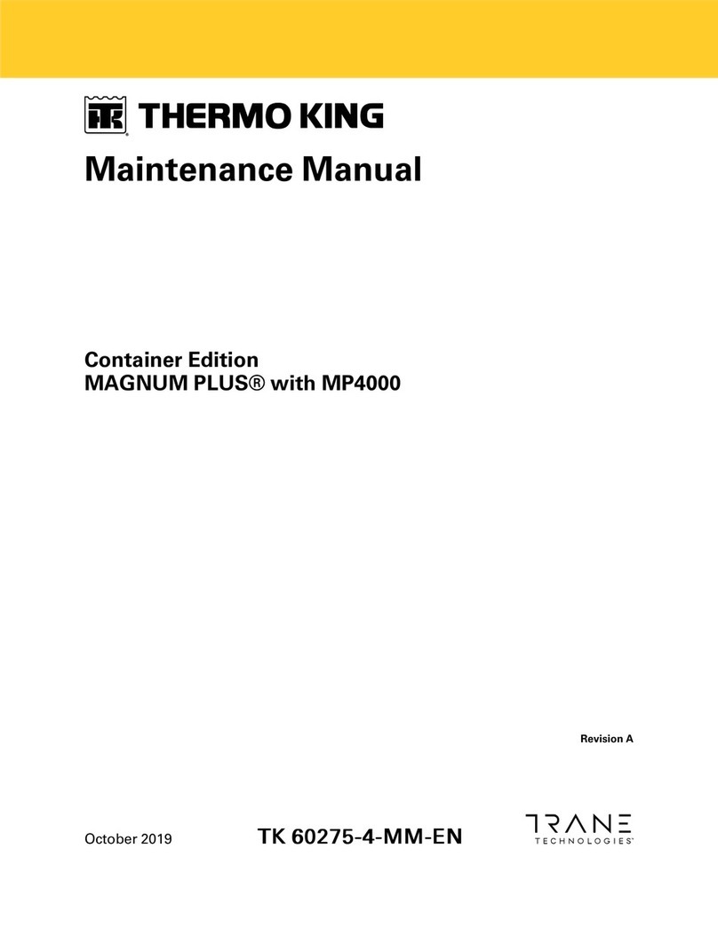 Thermo King MAGNUM PLUS 098212 Maintenance manual