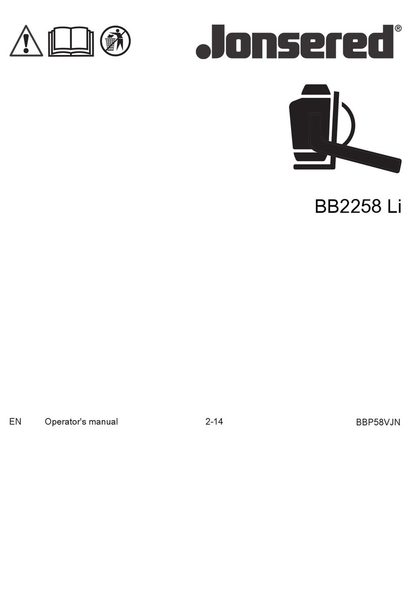Jonsered BB2258 Li User manual