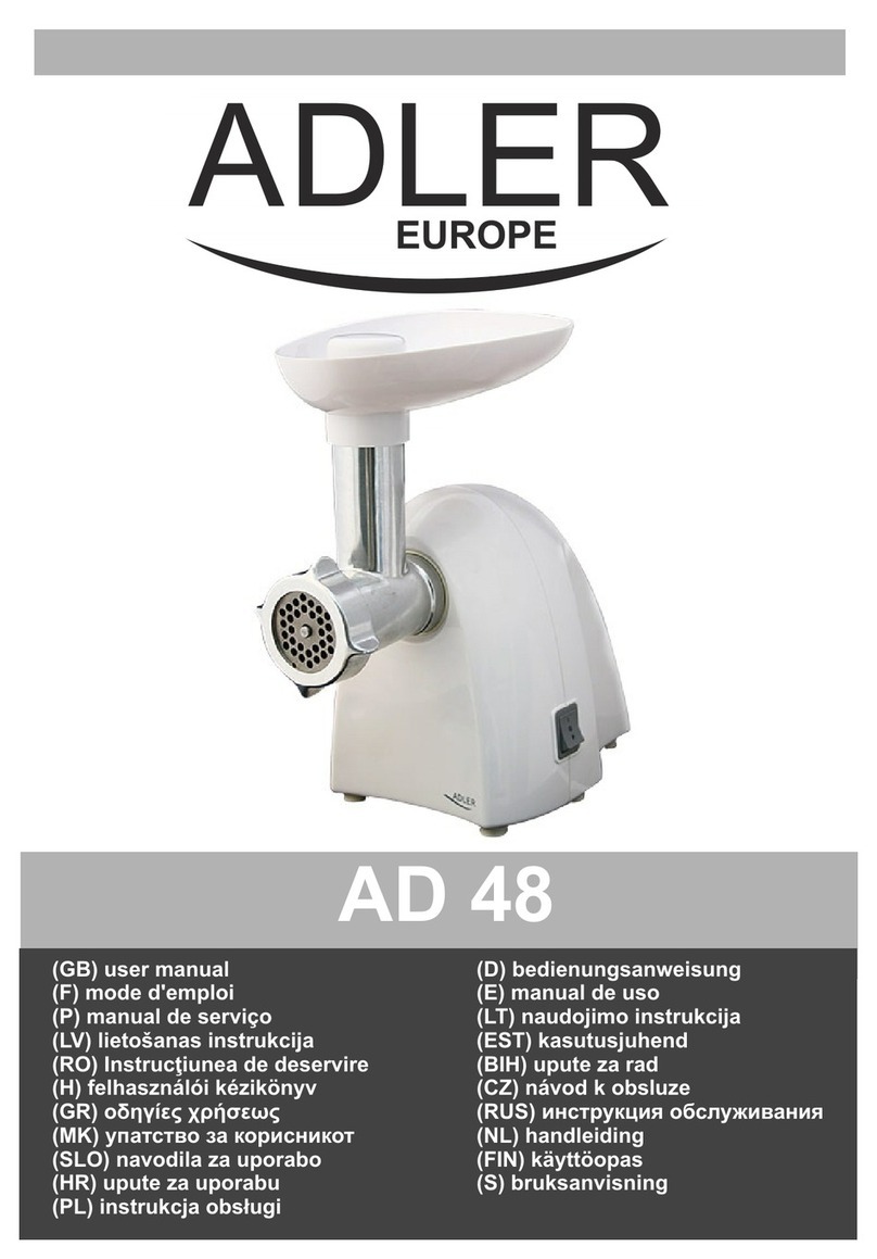 Adler Europe AD 48 user manual