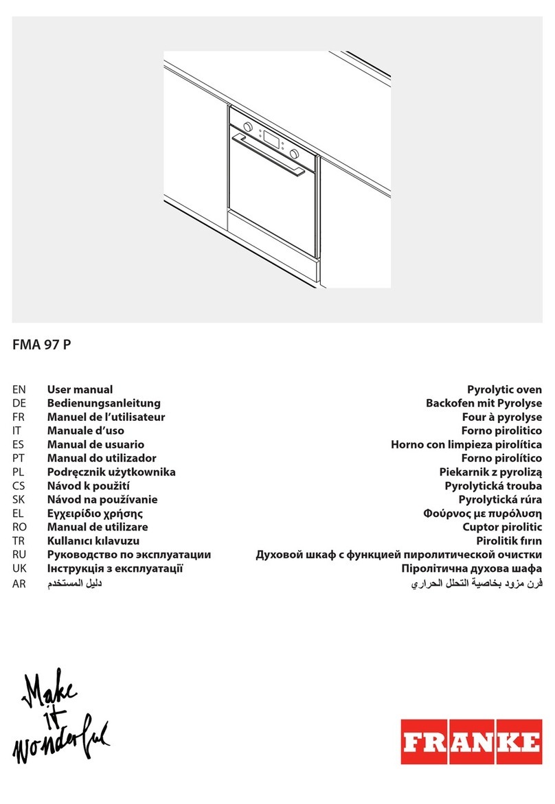 Franke FMA 97 P XS user manual