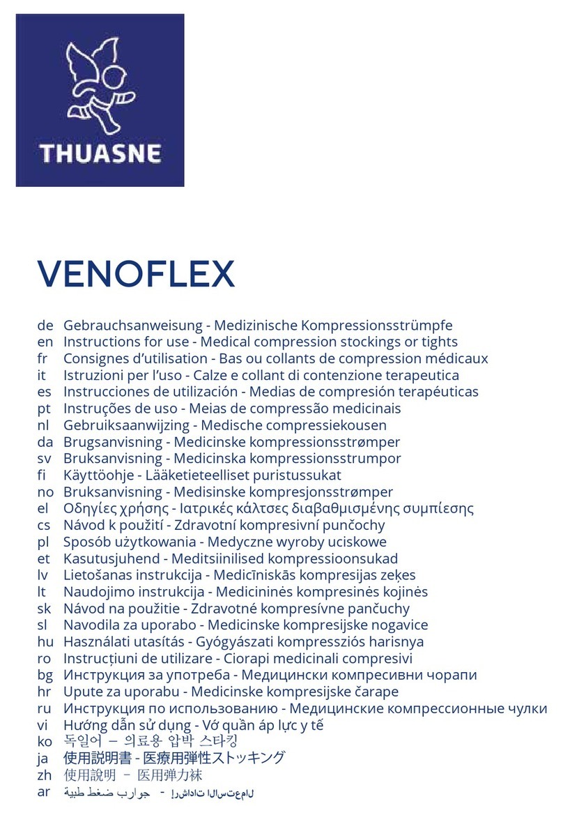 Thuasne VENOFLEX Instructions for use