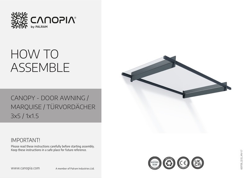 Palram Canopia Nancy 4500 Administrator Guide