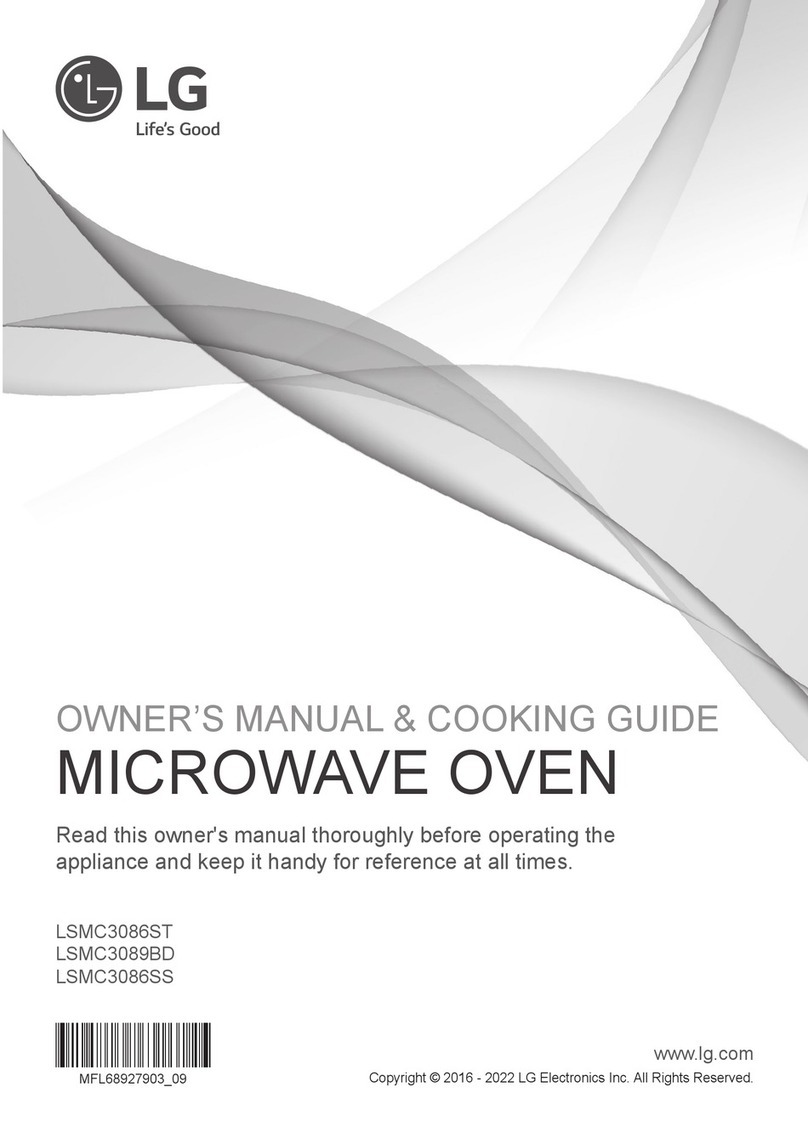 LG LSMC3086SS User manual