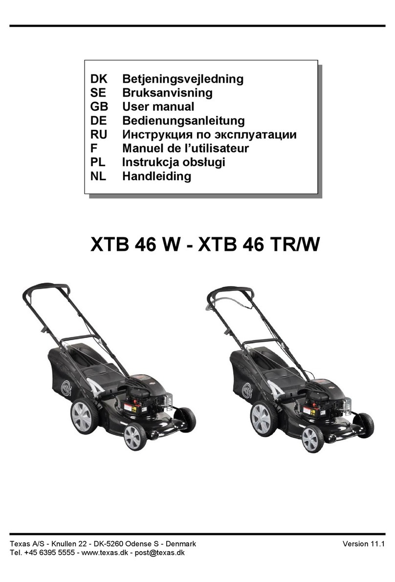 Texas XTB 46 W User manual