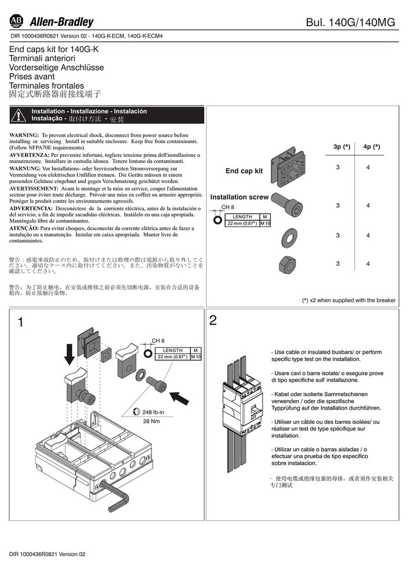 Allen-Bradley 140G Series Installation