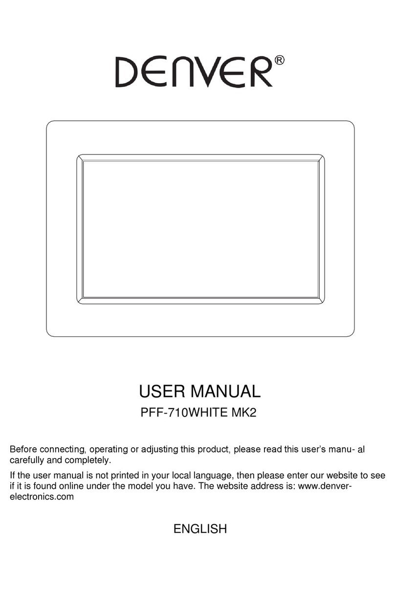 Denver PFF-710WHITE MK2 user manual