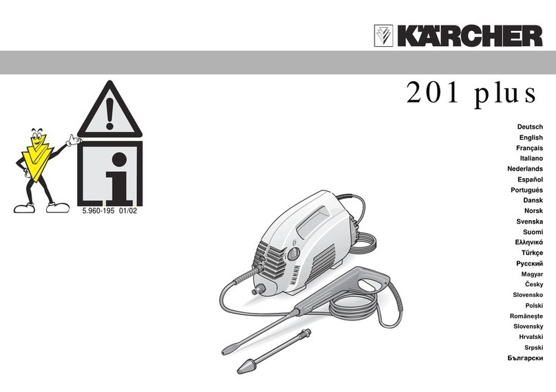 Kärcher 201 plus instructions