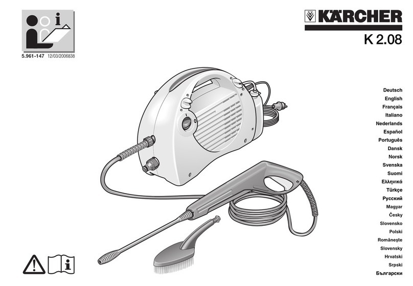 Kärcher K 2.08 instructions
