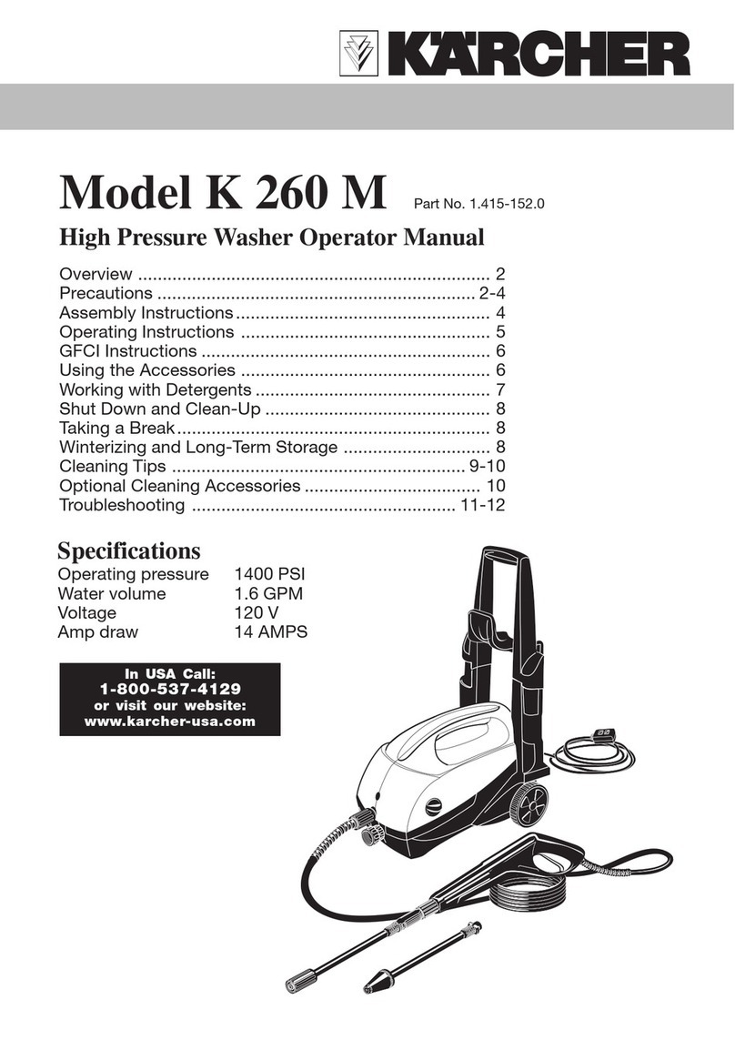 Kärcher K 260 M User manual