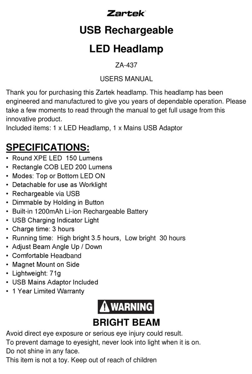 Zartek ZA-437 user manual