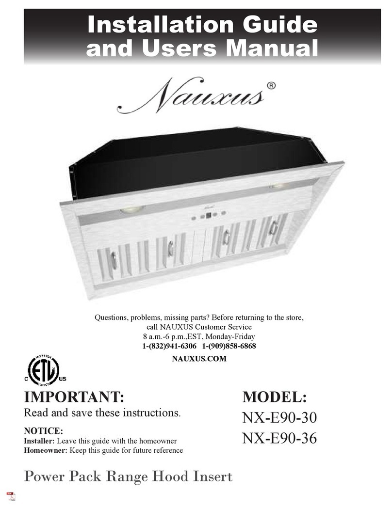 Nauxus NX-E90-30 Installation guide and user's manual Nauxus NX-E90-30 Installation guide and user's manual