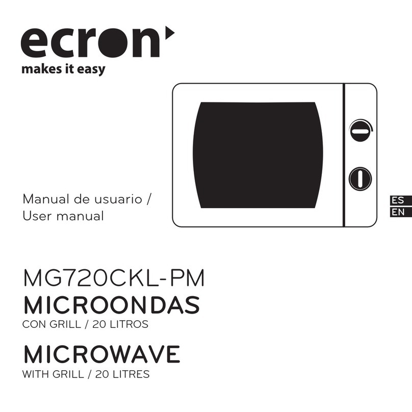 ECRON MG720CKL-PM User manual