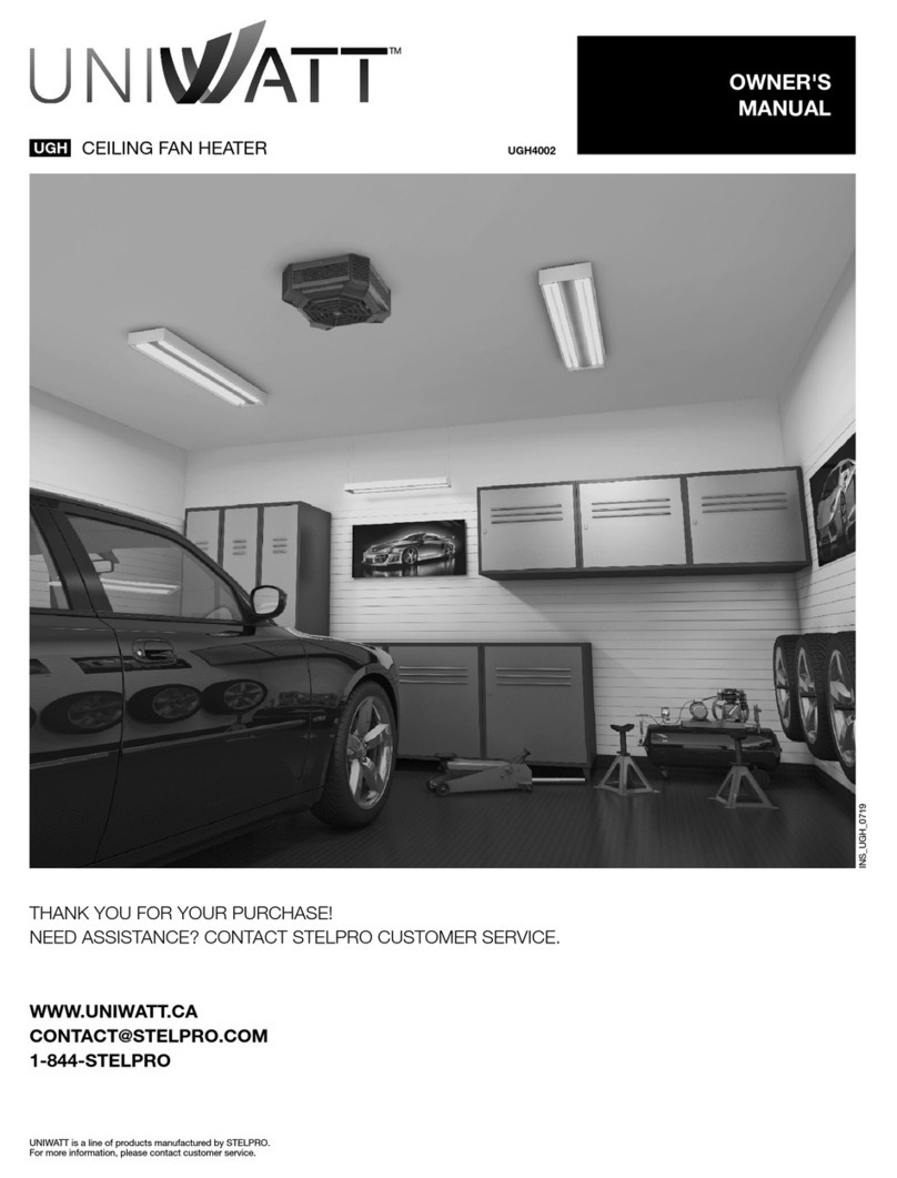 uniwatt UGH4002 owner's manual