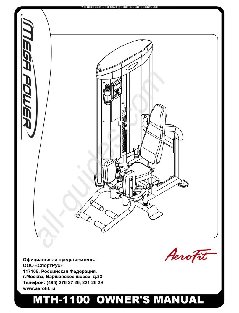 Aerofit Mega Power MTH-1100 User manual