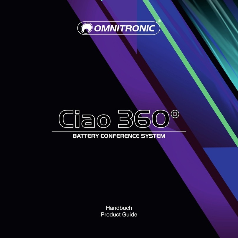 Omnitronic Ciao 360 Product guide