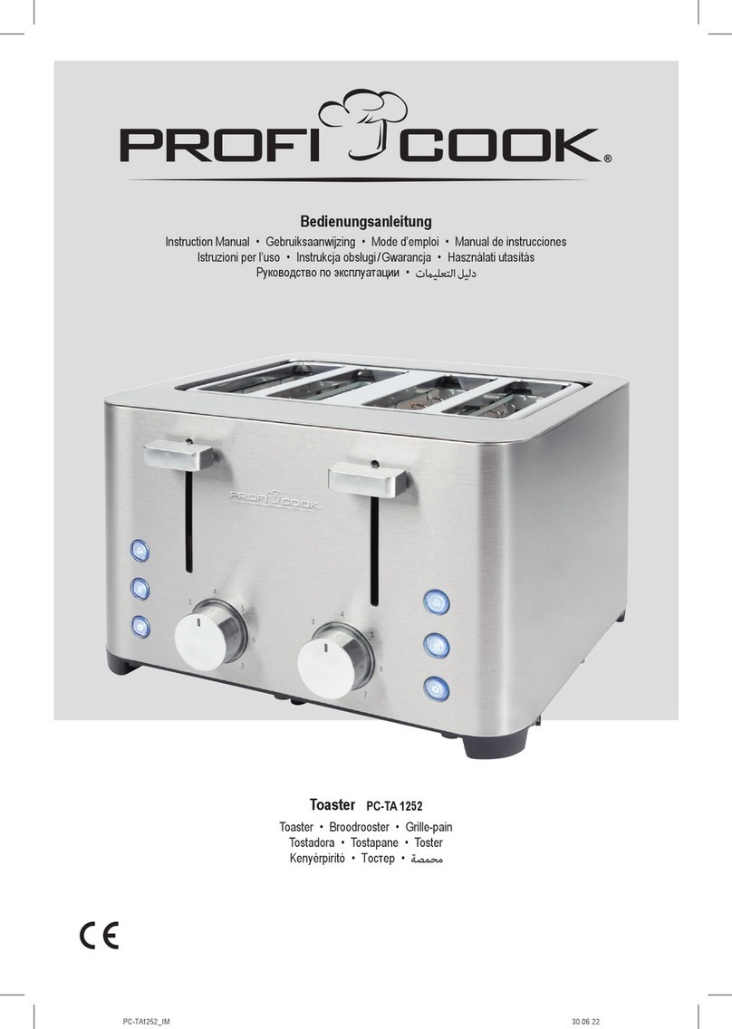 Proficook PC-TA 1252 instruction manual
